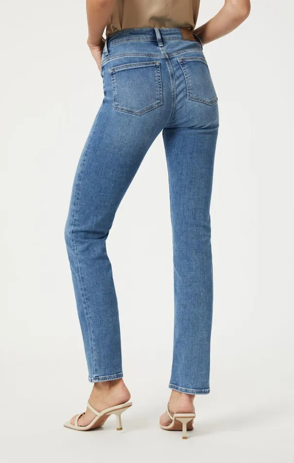 Kendra Straight Leg In Mid Brushed Feather Blue Women Mavi Jeans Denim Kendra Straight Leg In Mid Brushed Feather Blue Women Mavi Jeans Denim