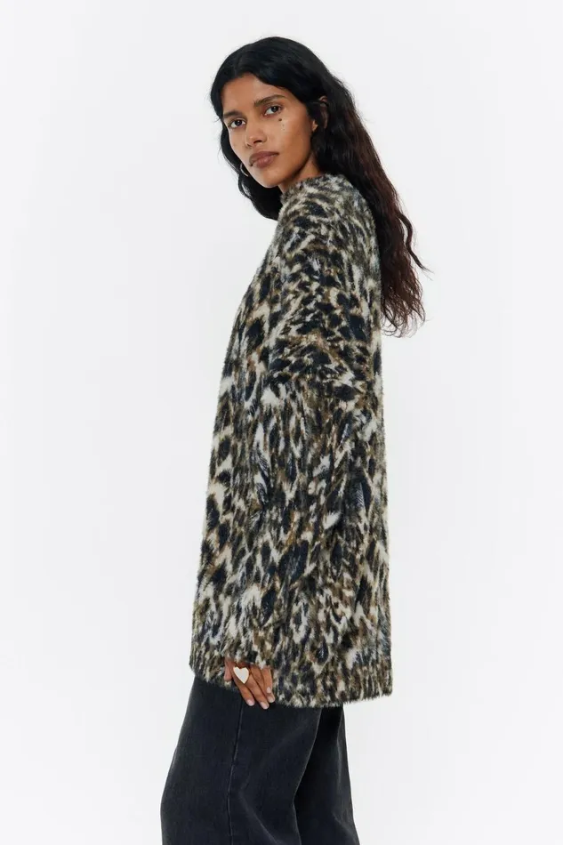 Khaki Plumancha Fur Sweater Plumancha Khaki Women Bimba Y Lola Total Look Khaki Plumancha Fur Sweater Plumancha Khaki Women Bimba Y Lola Total Look