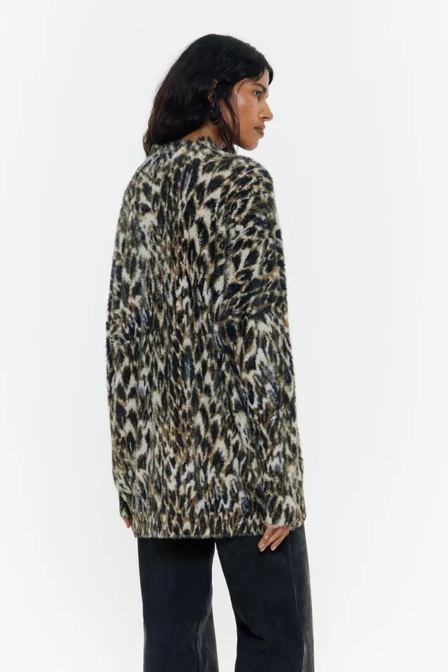 Khaki Plumancha Fur Sweater Plumancha Khaki Women Bimba Y Lola Total Look Khaki Plumancha Fur Sweater Plumancha Khaki Women Bimba Y Lola Total Look