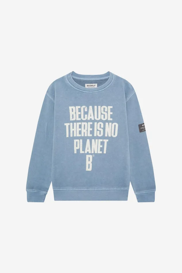 Kids Blue Bardera Sweatshirt Ecoalf Sweatshirts
