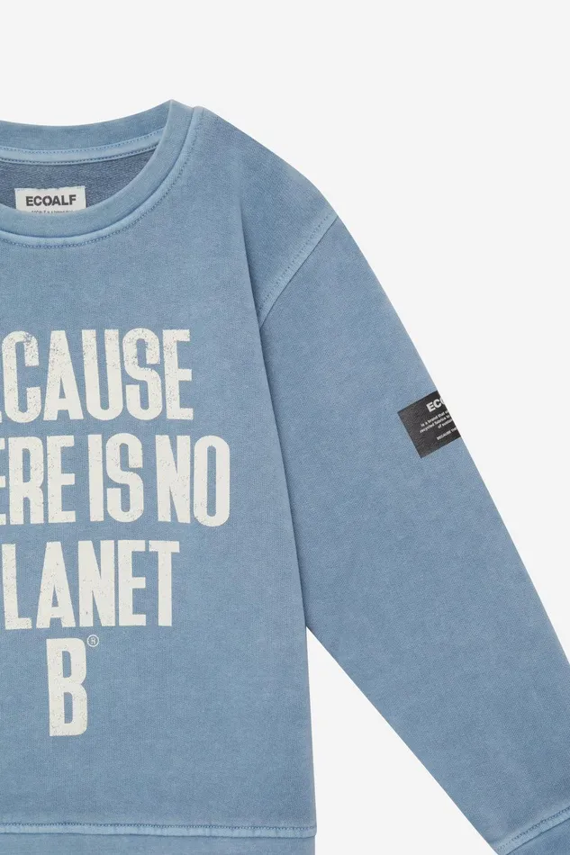 Kids Blue Bardera Sweatshirt Ecoalf Sweatshirts