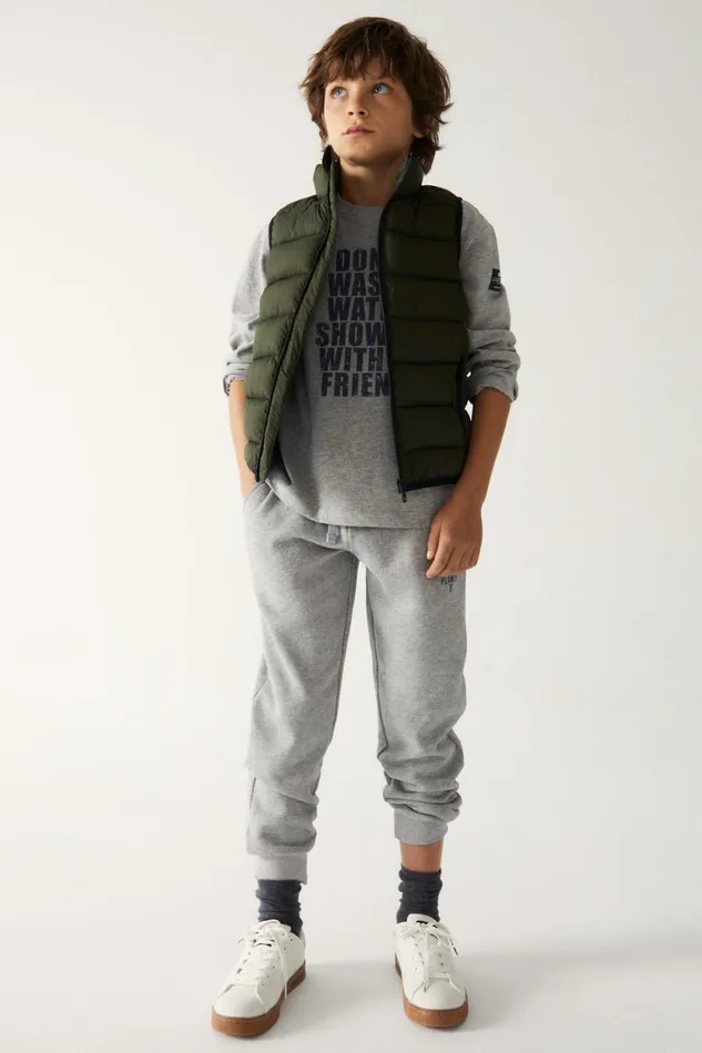 Kids Green Kiko Vest Ecoalf Coats And Jackets