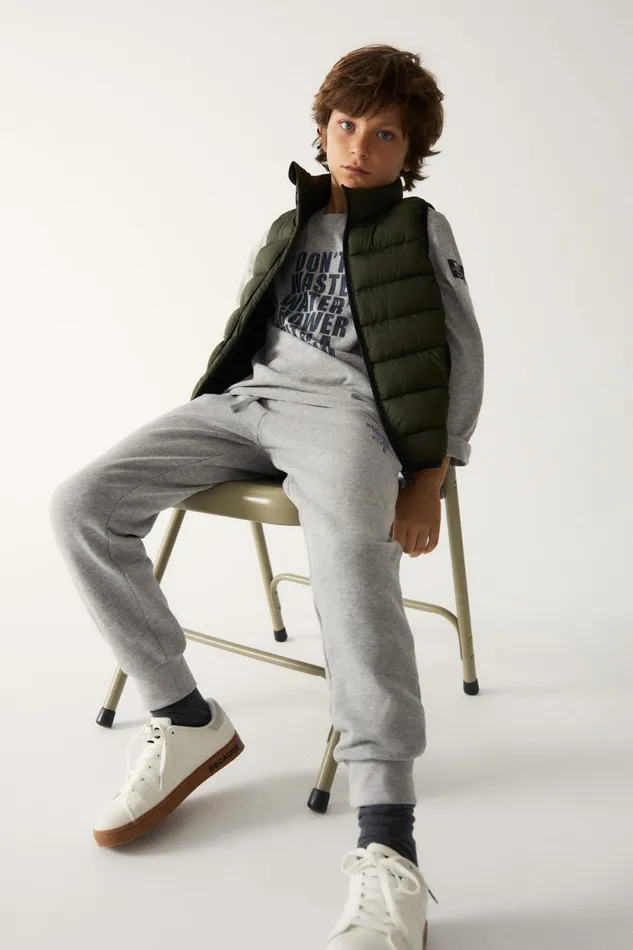 Kids Green Kiko Vest Ecoalf Coats And Jackets