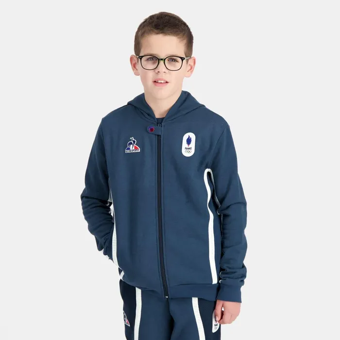 Kids Le Coq Sportif Sweatshirts And Hoodies France039s Olympic Team ZipUp Hoodie Kids Kids Le Coq Sportif Sweatshirts And Hoodies France039s Olympic Team ZipUp Hoodie Kids