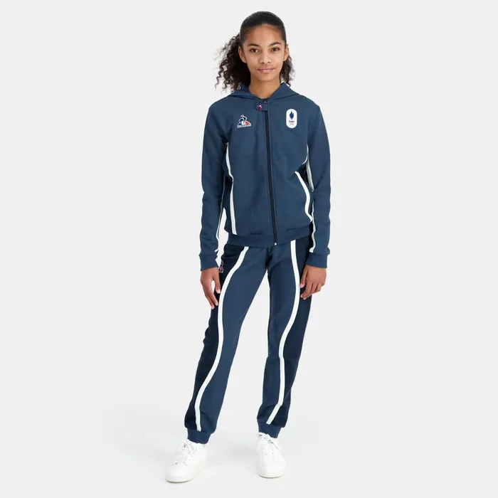 Kids Le Coq Sportif Sweatshirts And Hoodies France039s Olympic Team ZipUp Hoodie Kids