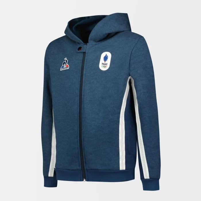 Kids Le Coq Sportif Sweatshirts And Hoodies France039s Olympic Team ZipUp Hoodie Kids