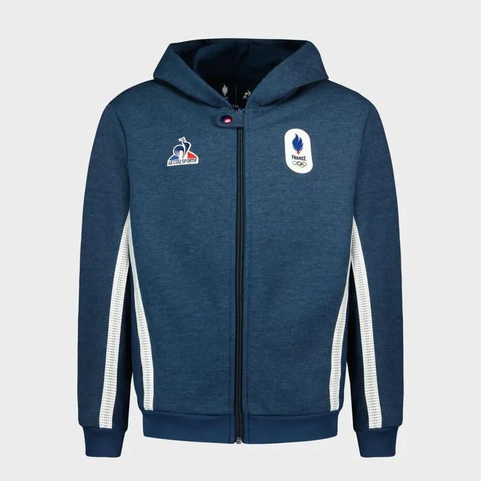 Kids Le Coq Sportif Sweatshirts And Hoodies France039s Olympic Team ZipUp Hoodie Kids