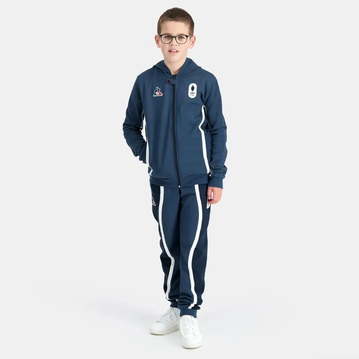 Kids Le Coq Sportif Sweatshirts And Hoodies France039s Olympic Team ZipUp Hoodie Kids