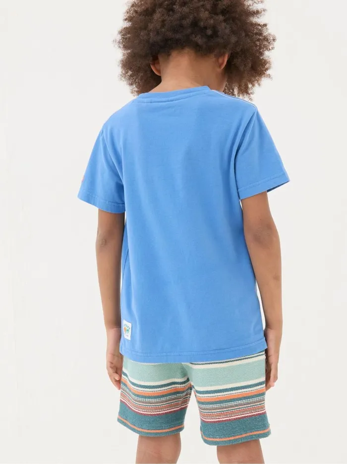 Kids TShirts and Polos Fat Face Blue Hammerhead Shark TShirt