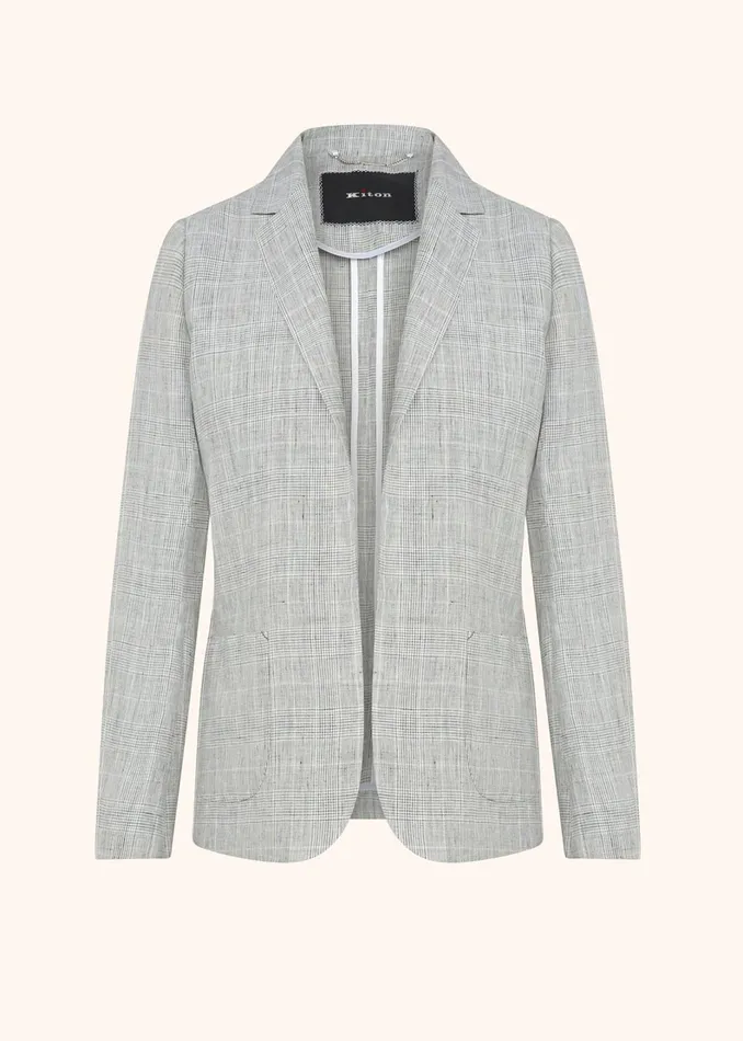 Kiton Jackets JACKET LINEN 8211 Women