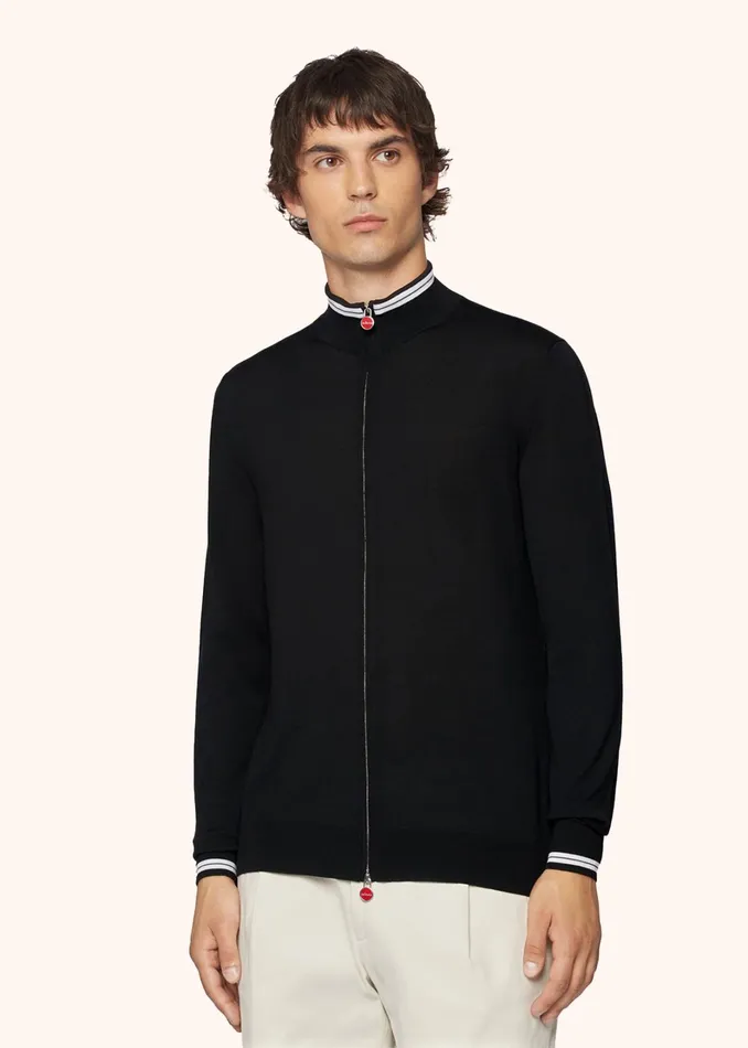 Kiton Knitwear BLOUSON WOOL 8211 Men Kiton Knitwear BLOUSON WOOL 8211 Men