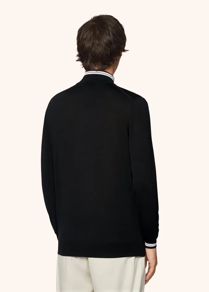 Kiton Knitwear BLOUSON WOOL 8211 Men Kiton Knitwear BLOUSON WOOL 8211 Men