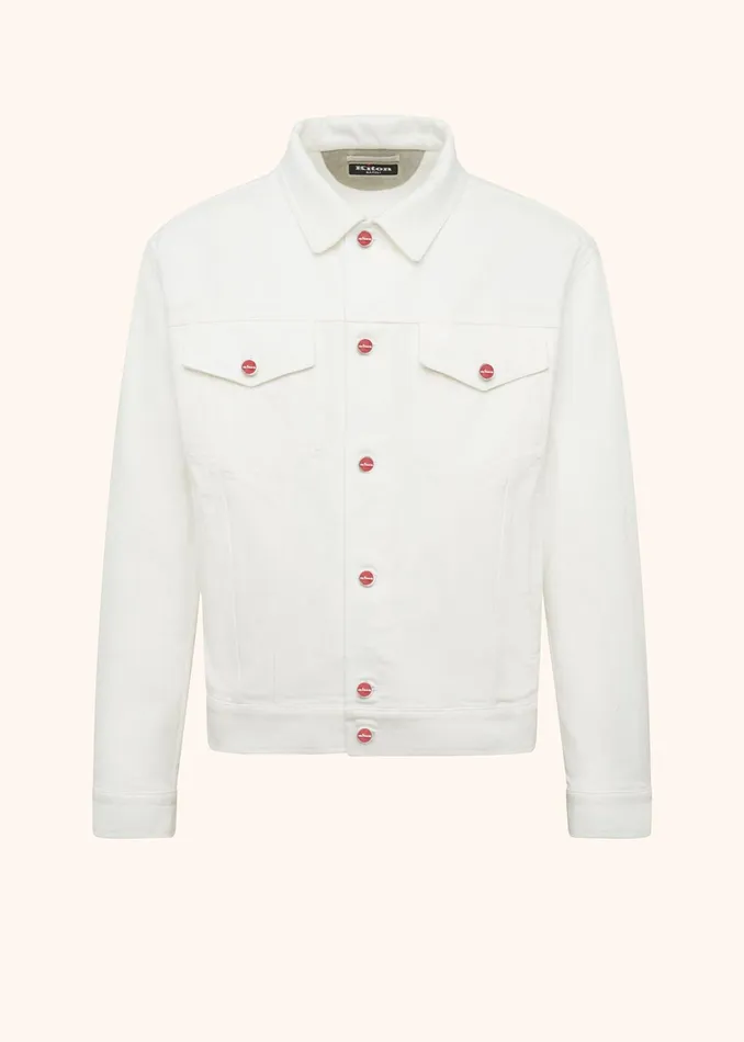 Kiton Outerwear BLOUSON COTTON 8211 Men