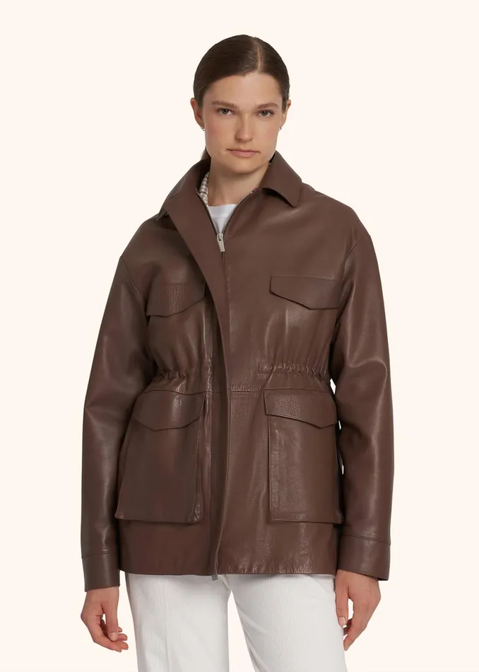 Kiton Outerwear JACKET LAMBSKIN 8211 Women Kiton Outerwear JACKET LAMBSKIN 8211 Women