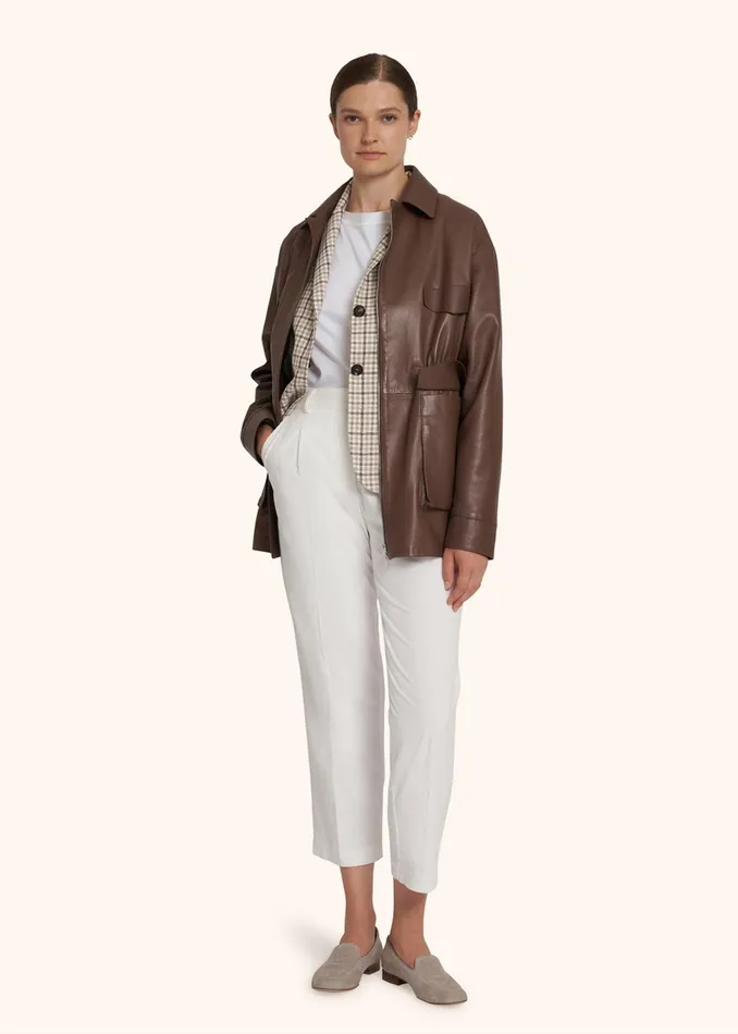 Kiton Outerwear JACKET LAMBSKIN 8211 Women Kiton Outerwear JACKET LAMBSKIN 8211 Women
