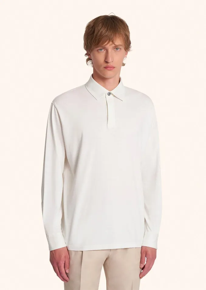 Kiton Polo And TShirts JERSEY POLOSHIRT LS SILK 8211 Men Kiton Polo And TShirts JERSEY POLOSHIRT LS SILK 8211 Men