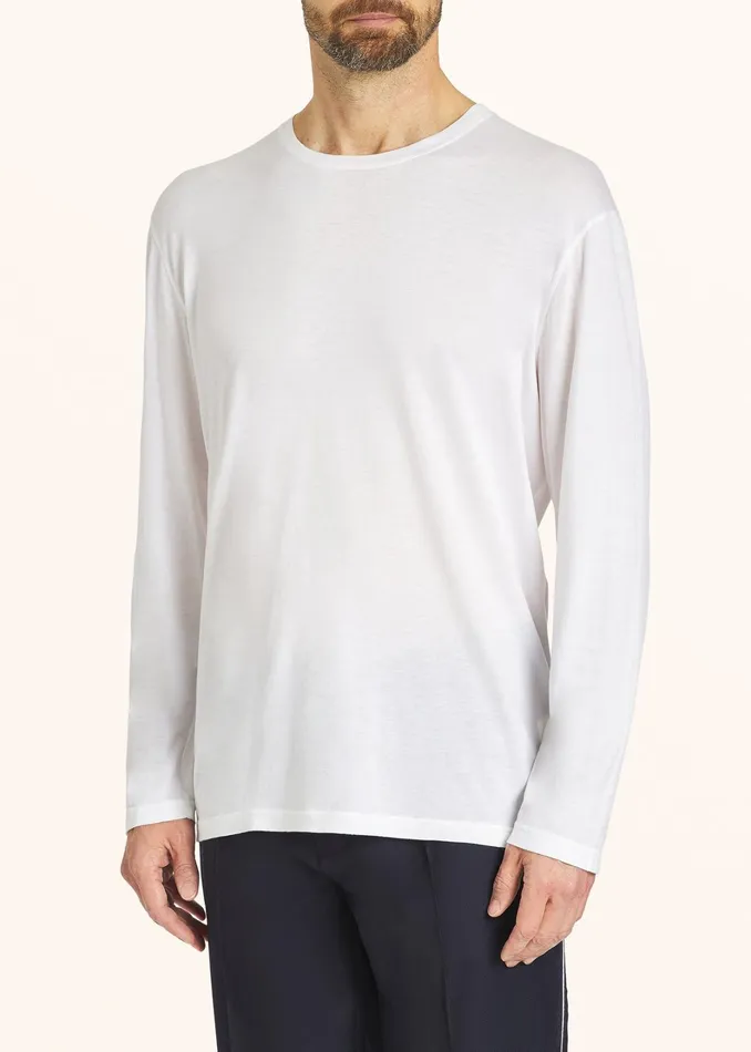 Kiton Polo And TShirts TSHIRT LS COTTON 8211 Men