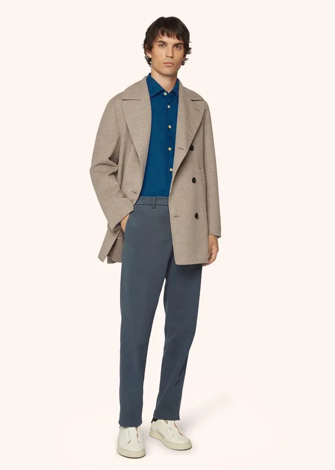 Kiton Shirts NERANO HOUNDSTOOTH FLANNEL SHIRT 8211 Men Kiton Shirts NERANO HOUNDSTOOTH FLANNEL SHIRT 8211 Men