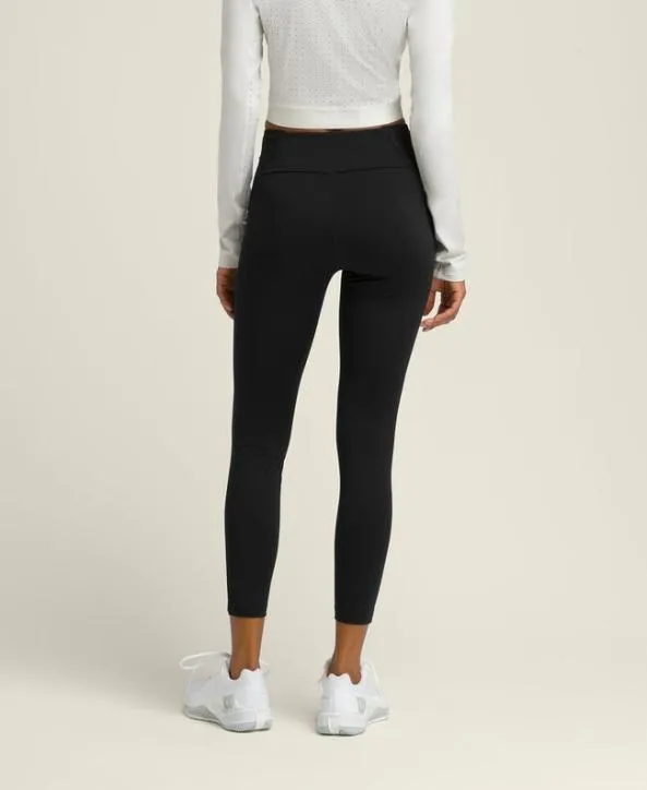 Leggings and Pants Women Wilson Idol Tennis Tight Black Leggings and Pants Women Wilson Idol Tennis Tight Black