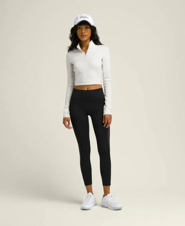 Leggings and Pants Women Wilson Idol Tennis Tight Black Leggings and Pants Women Wilson Idol Tennis Tight Black
