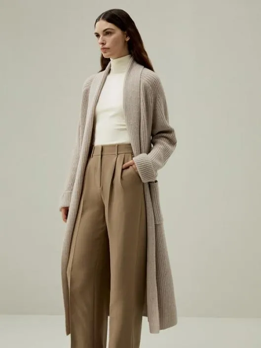 LILYSILK X LYDIA MILLEN Evergreen Cardigan Women Lilysilk Outerwear