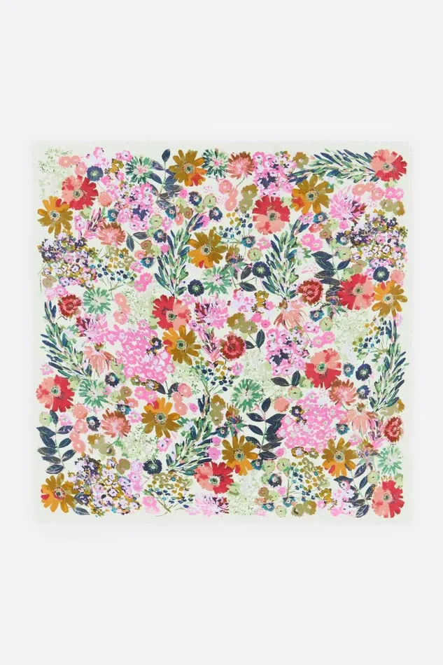 Lime Floral Shawl Lime Women Bimba Y Lola Scarves