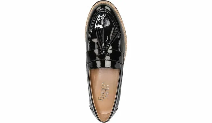 Loafers Women Franco Sarto Franco Carolynn Loafer Black Patent