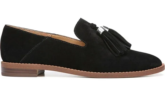 Loafers Women Franco Sarto Franco Hadden Loafer Black Suede