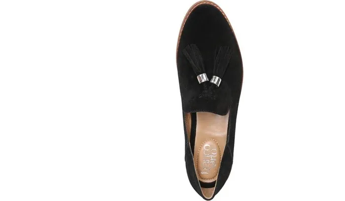 Loafers Women Franco Sarto Franco Hadden Loafer Black Suede