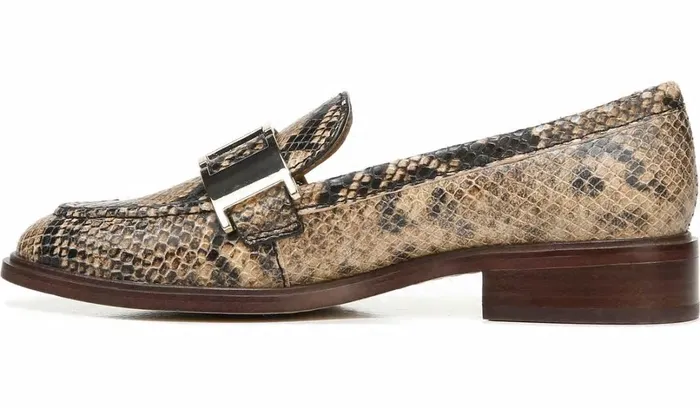 Loafers Women Franco Sarto Sarto Johana Loafer Beige Leather