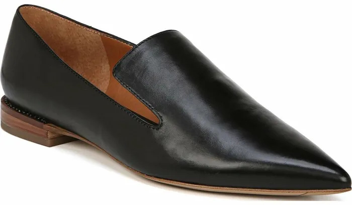 Loafers Women Franco Sarto Sarto Topaz Loafer Black Leather