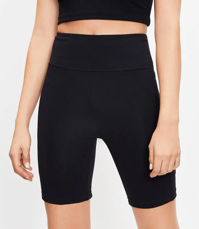 LOFT Lou and Grey Essential Pocket Bike Shorts Forever Navy Women Shorts