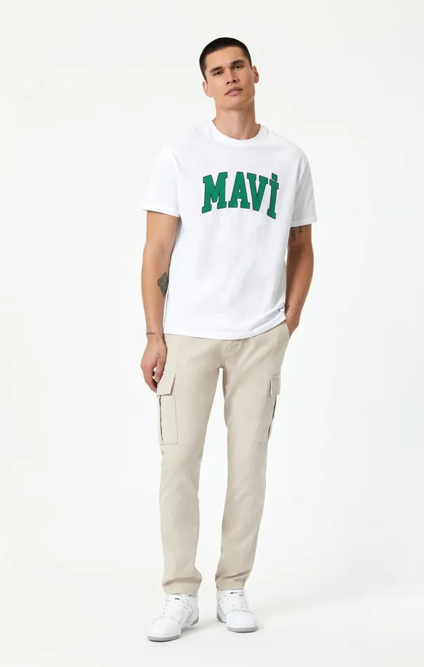 Logo TShirt In White Men Mavi Jeans TShirts Logo TShirt In White Men Mavi Jeans TShirts