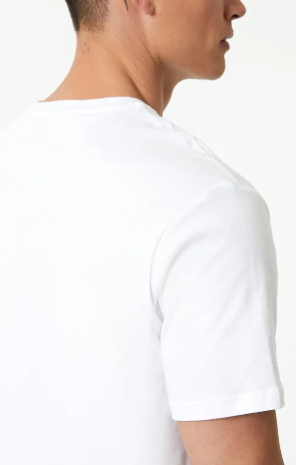 Logo TShirt In White Men Mavi Jeans TShirts Logo TShirt In White Men Mavi Jeans TShirts