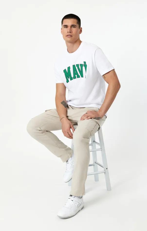 Logo TShirt In White Men Mavi Jeans TShirts Logo TShirt In White Men Mavi Jeans TShirts
