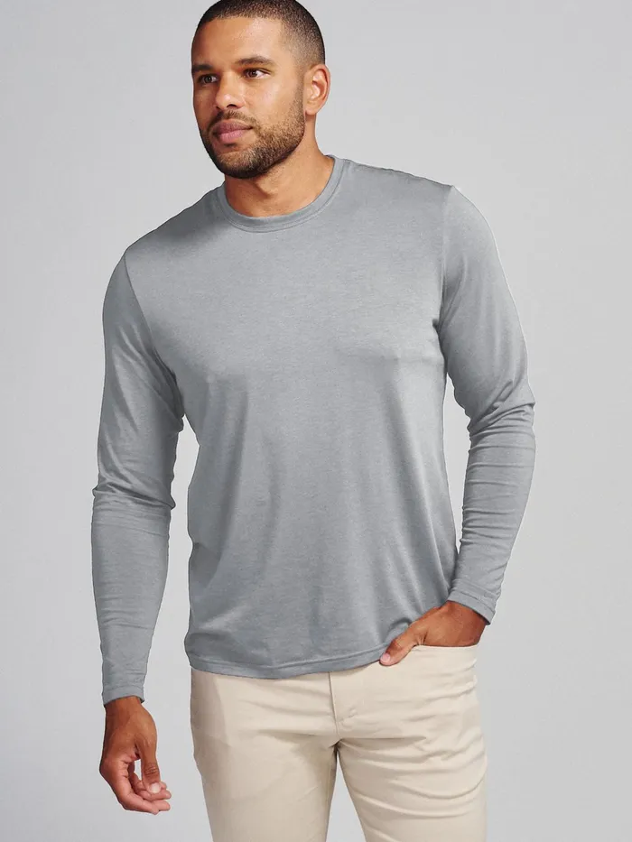 Long Sleeve TShirts Men Tasc Performance Pimaluxe Long Sleeve TShirt