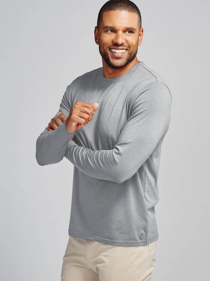 Long Sleeve TShirts Men Tasc Performance Pimaluxe Long Sleeve TShirt