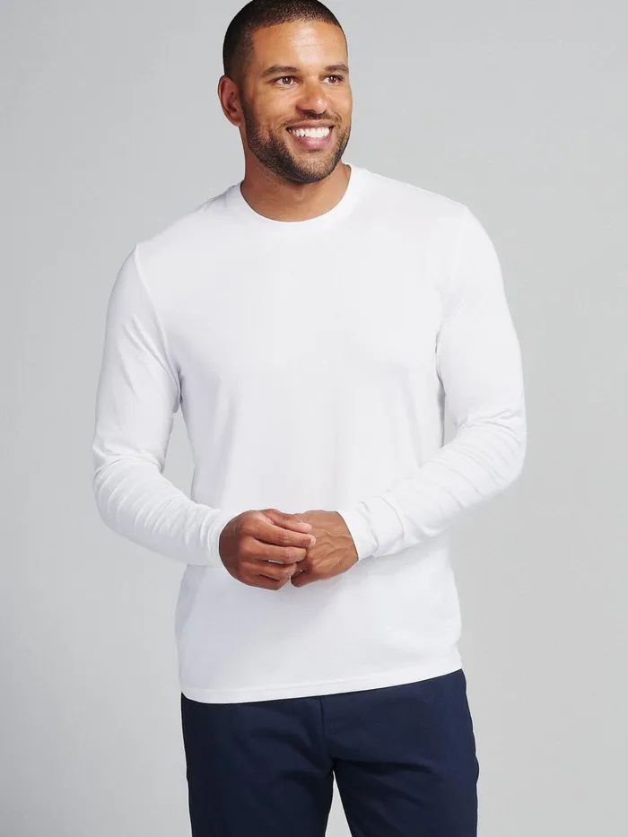 Long Sleeve TShirts Men Tasc Performance Pimaluxe Long Sleeve TShirt