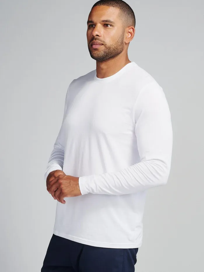 Long Sleeve TShirts Men Tasc Performance Pimaluxe Long Sleeve TShirt