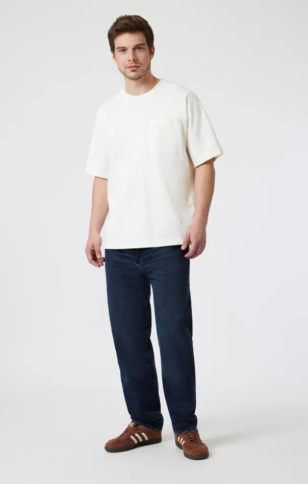 Marcel Loose Straight Leg Jeans In Ink Classic Blue Men Mavi Jeans Denim