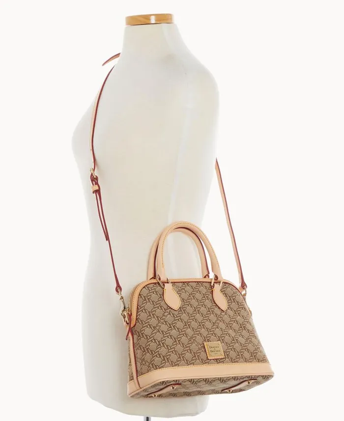 Maritime Satchel Brown Woman Dooney and Bourke Satchels Maritime Satchel Brown Woman Dooney and Bourke Satchels