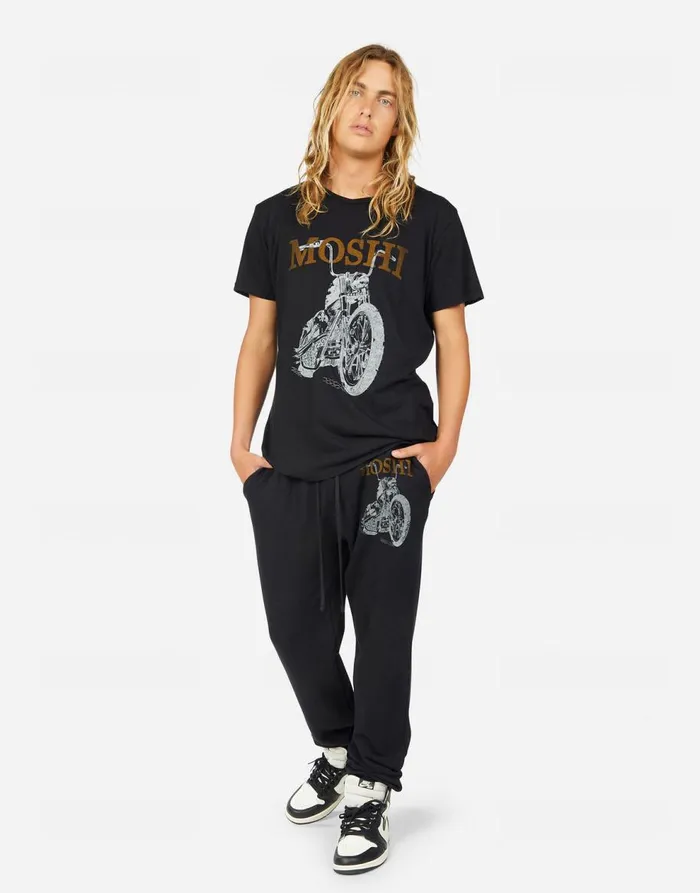 Men039s Sadler Moshi Cycle Black Lauren Moshi Tees