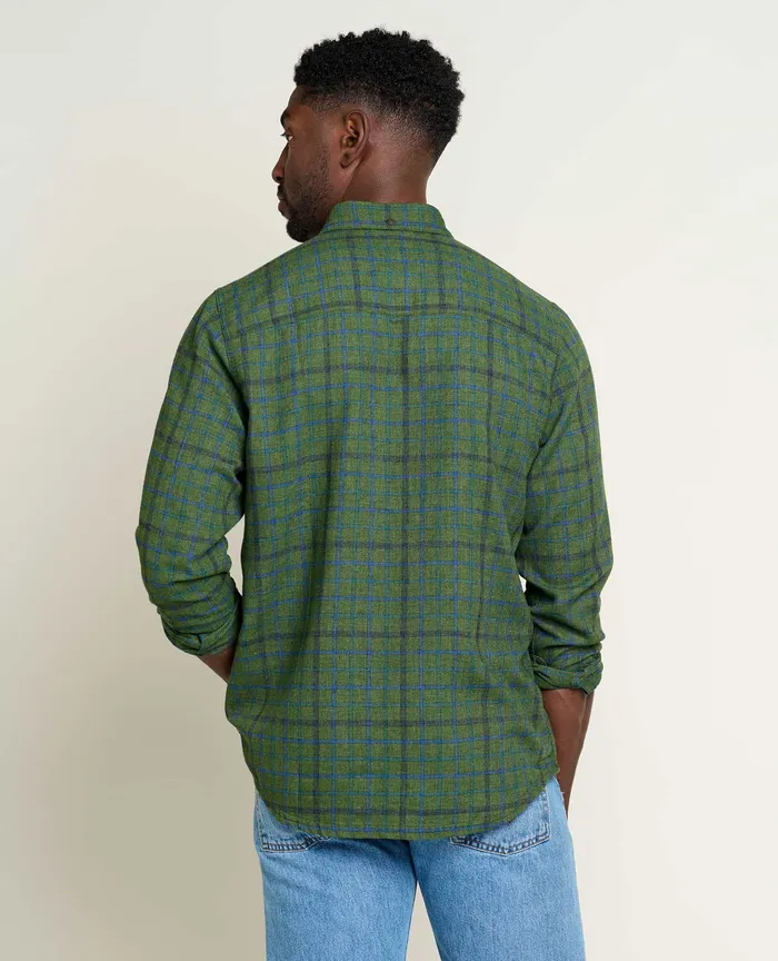 Men8217s Airsmyth Long Sleeve Shirt Chive Shirts ToadandCo