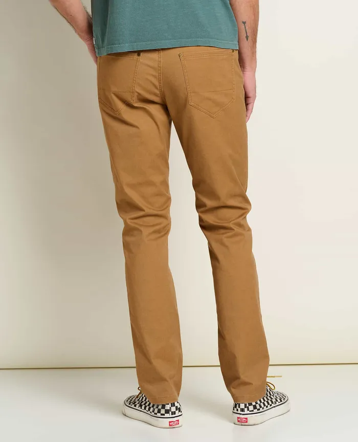 Men8217s ToadandCo Mission Ridge 5 Pocket Lean Pant Tabac Vintage Wash Pants