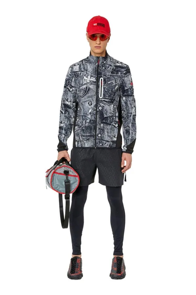 Men AmwtOrtisWt06 Blackgrey Diesel Outerwear And Jackets