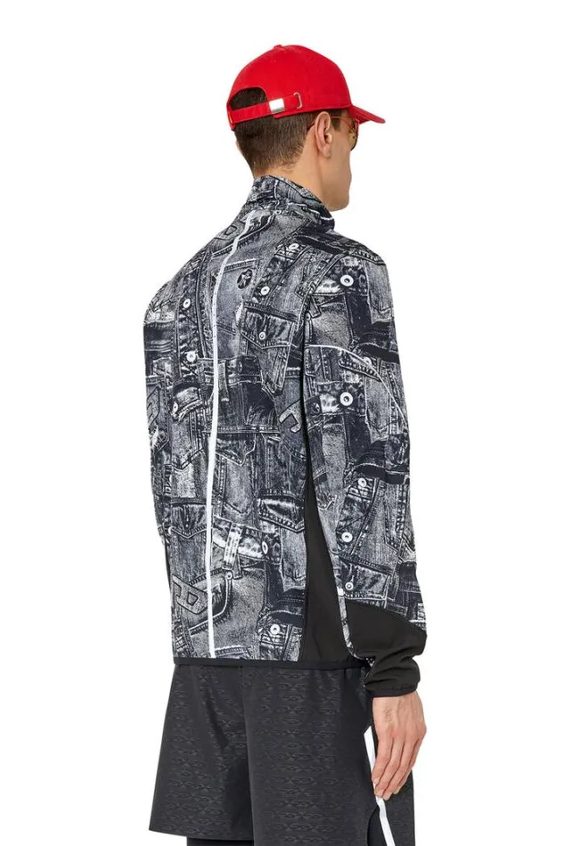 Men AmwtOrtisWt06 Blackgrey Diesel Outerwear And Jackets Men AmwtOrtisWt06 Blackgrey Diesel Outerwear And Jackets