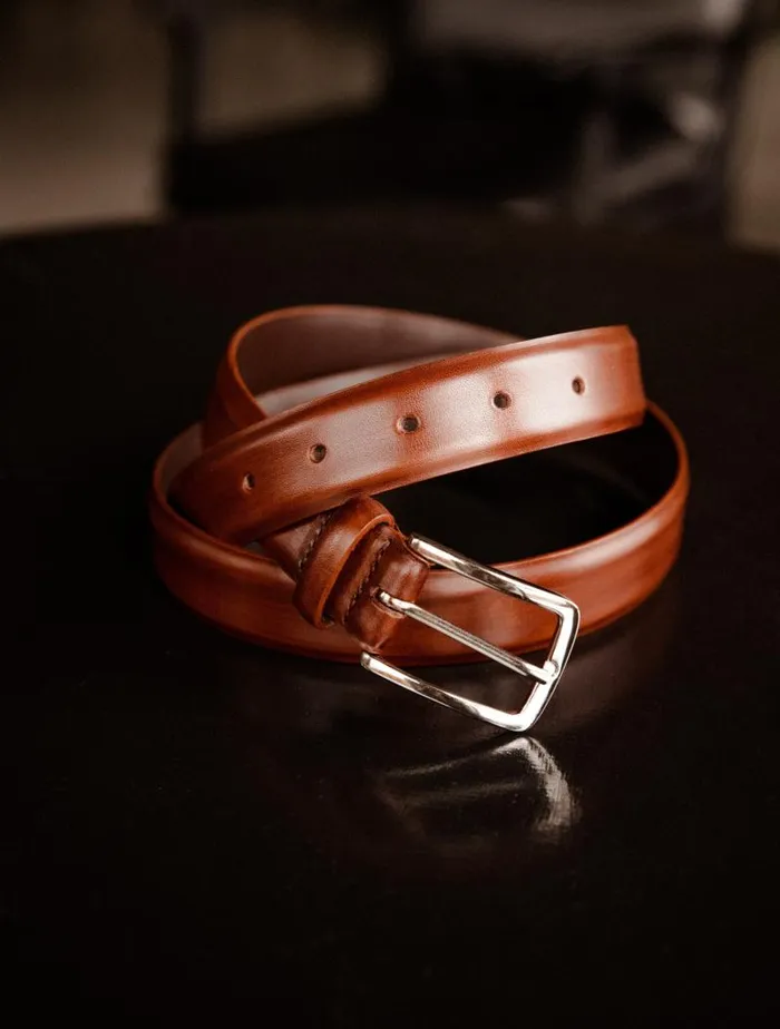 Men Belts Bobbies Wagram Chestnut