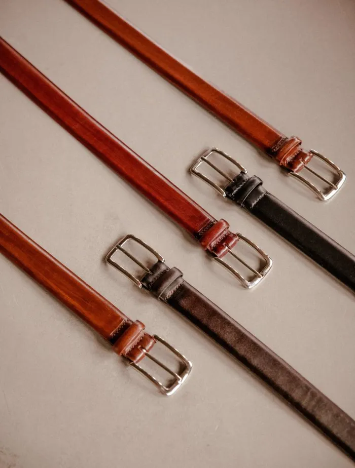 Men Belts Bobbies Wagram Chestnut Men Belts Bobbies Wagram Chestnut