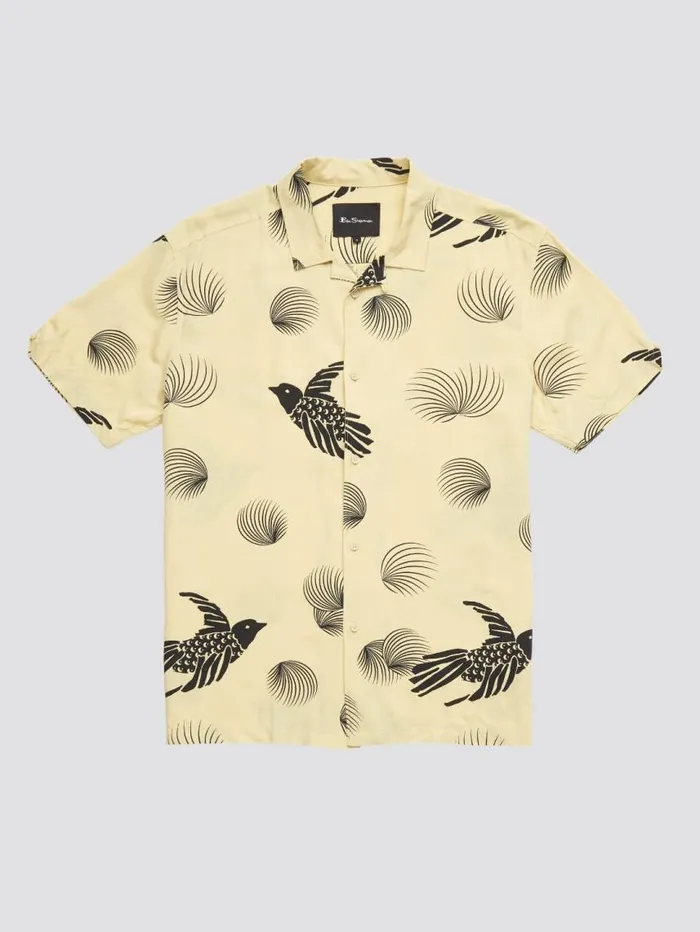 Men Ben Sherman Archive Print Shirts B By Bird Print Shirt Men Ben Sherman Archive Print Shirts B By Bird Print Shirt