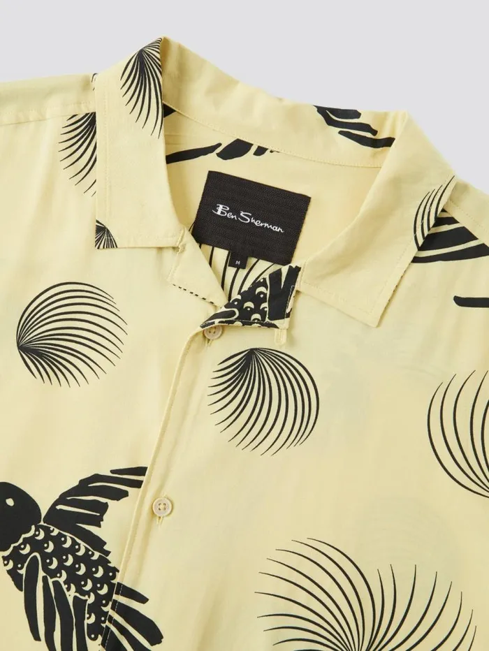 Men Ben Sherman Archive Print Shirts B By Bird Print Shirt Men Ben Sherman Archive Print Shirts B By Bird Print Shirt